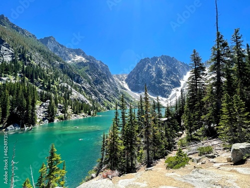 Canvas Print Lake Colchuk in Leavenworth, WA.
Enchantments Trail