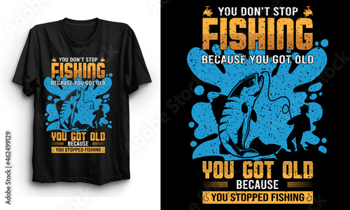 Fishing T Shirt Design