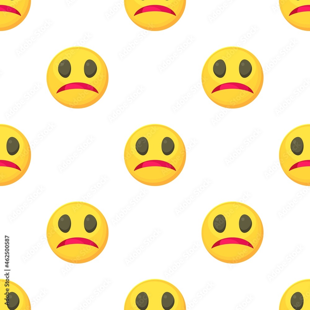 Melancholy smiley pattern seamless background texture repeat wallpaper geometric vector Melancholy smiley pattern seamless background texture repeat wallpaper geometric vector