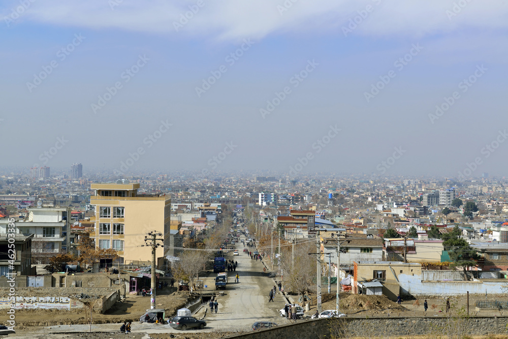 Kabul is the capital of troubled Afghanistan