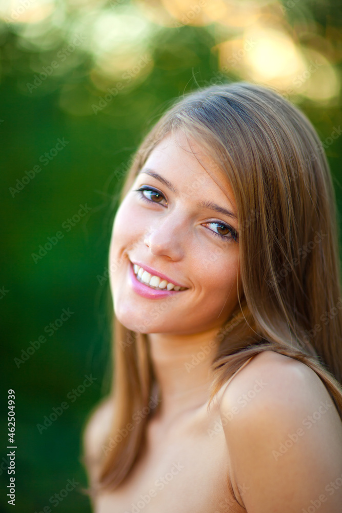 Beautiful young women outdoors Beautiful young women outdoors