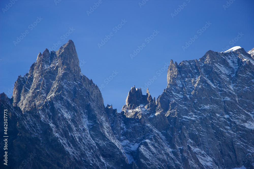 Obraz premium Mont Blanc de Courmayeur - Italy