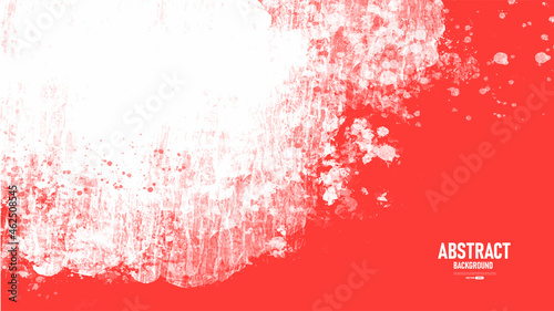 White and red abstract grunge texture background. Vector wallpaper.