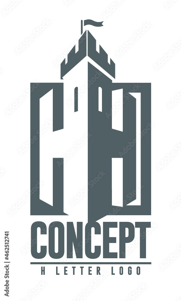 Letter H Logo Concept