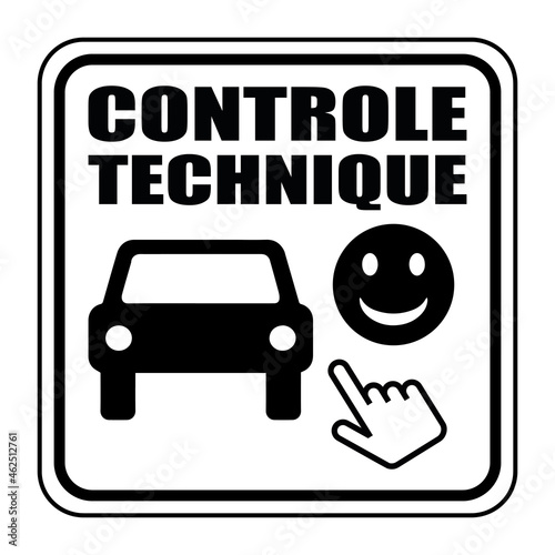 Logo contrôle technique.