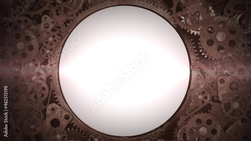 A background of gears