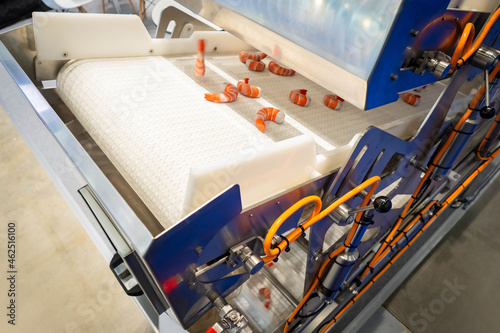 Food conveyor line. Process...