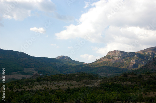 landscape in the mountains