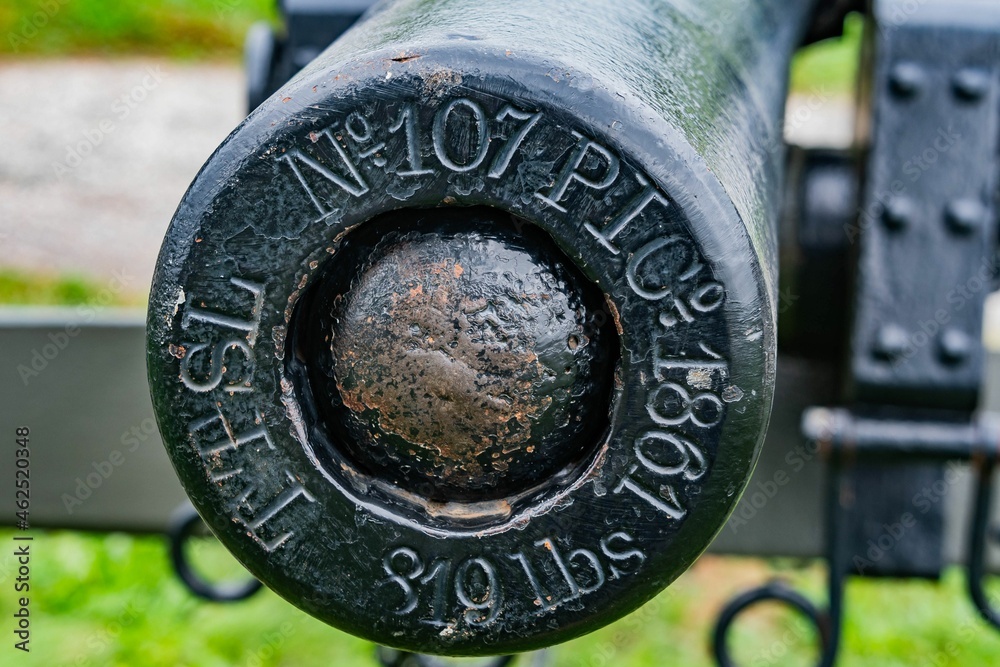 Historic Gettysburg Cannon, Pennsylvania, USA Historic Gettysburg Cannon, Pennsylvania, USA