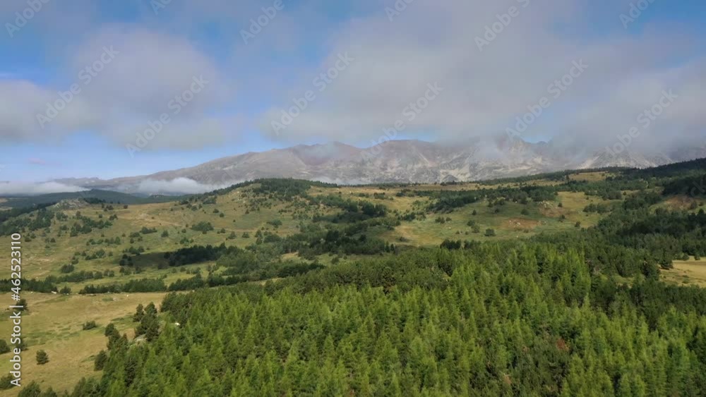 survol des espaces naturels en montagne en France
