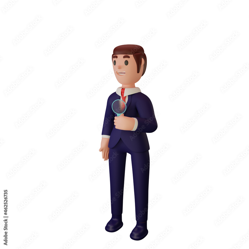 character with business concept