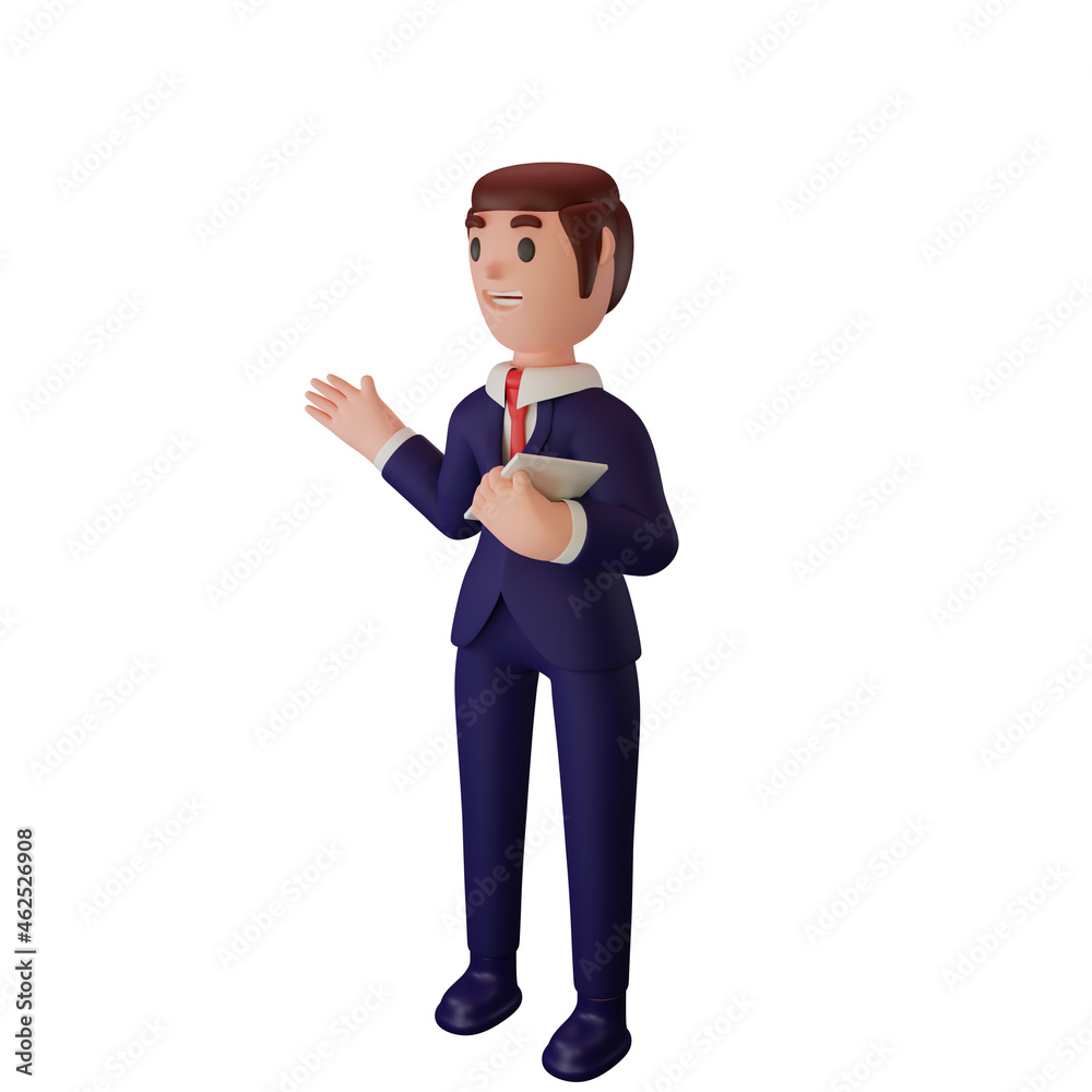 character with business concept character with business concept