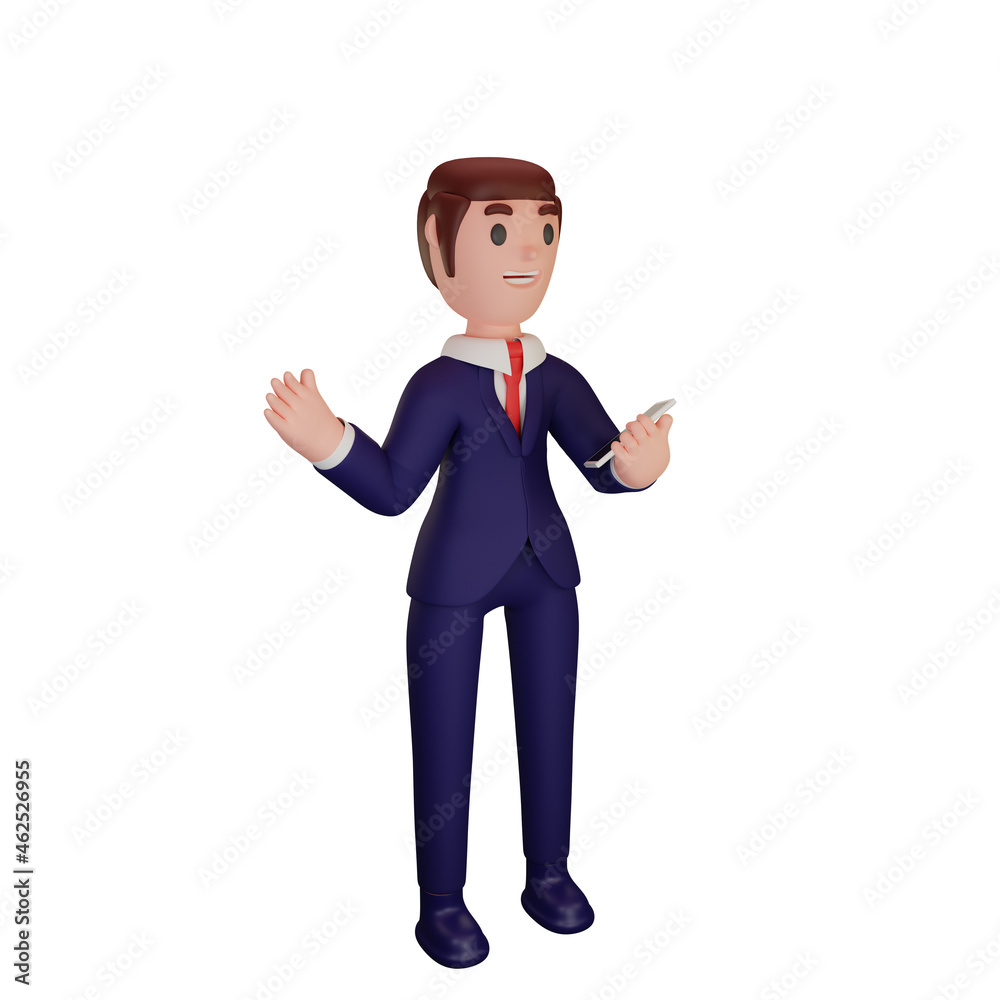 character with business concept