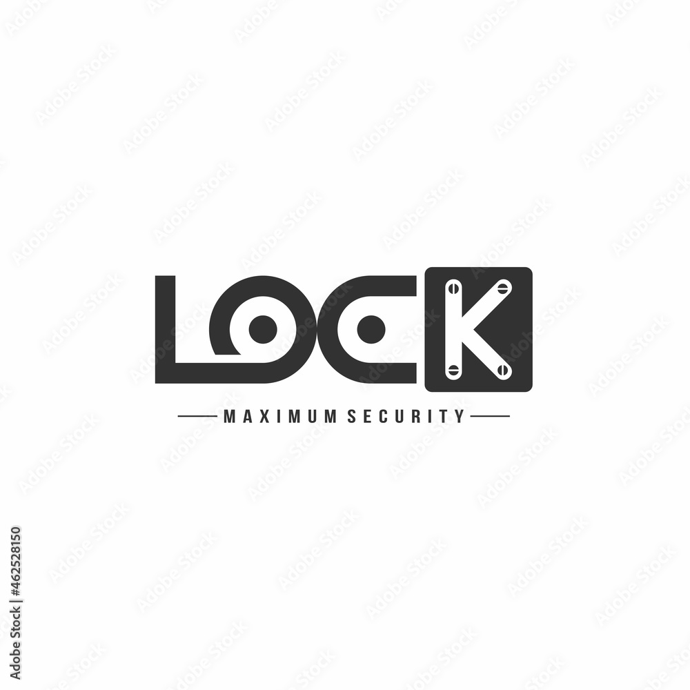 Obraz premium key logotype image suitable for security application logos or security services