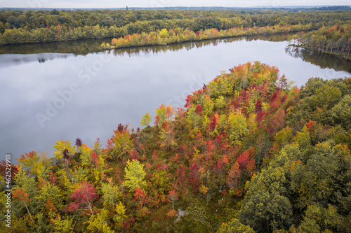 Aerial Drone of Cranbury Plainsbor Princeton