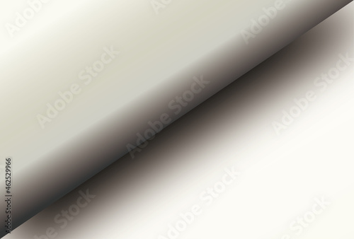 フレーム素材　シンプルなロール紙　ホワイト