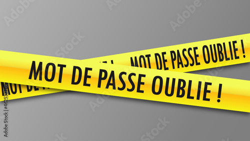 Logo mot de passe oublié.