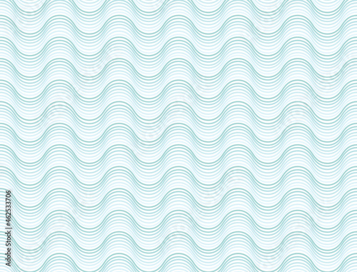 Abstract background with gradient blue wavy lines