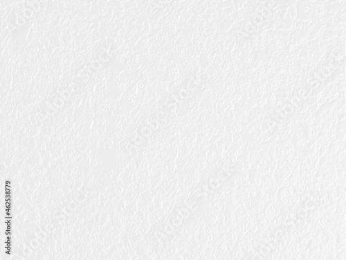 Abstract clean white texture wall 3d rendering, rough structure surface as cement, concrete, plaster, paper background for text space creative design artwork.