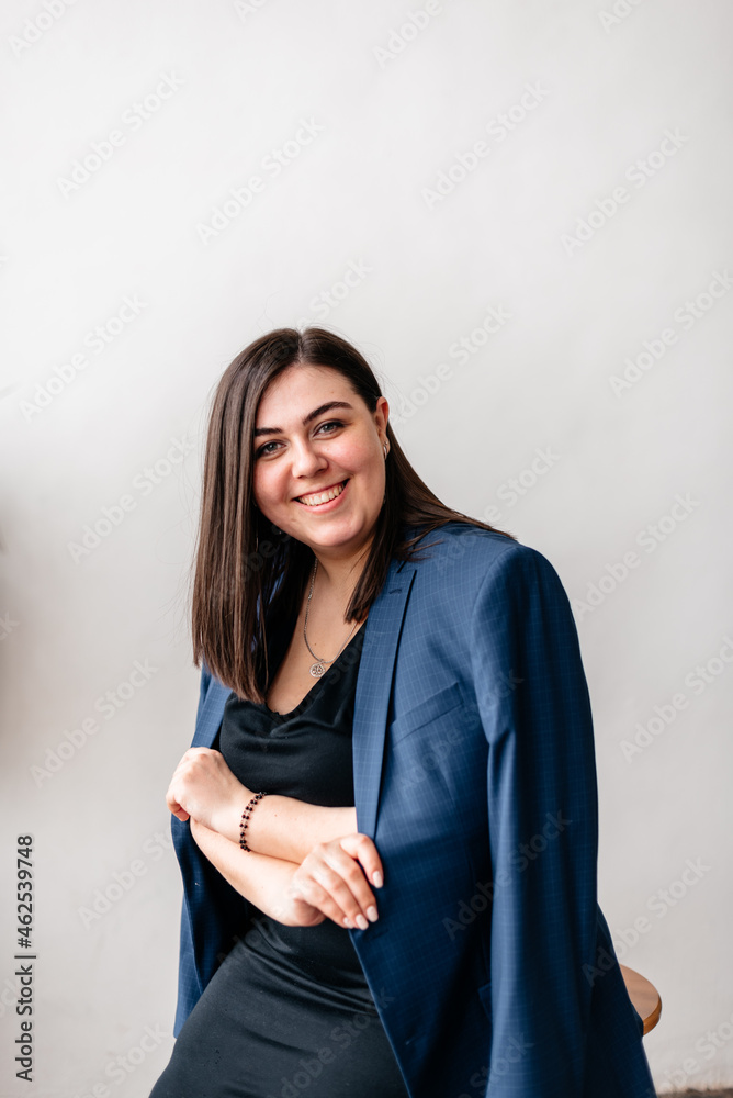 Studio photo of a beautiful adult girl Studio photo of a beautiful adult girl
