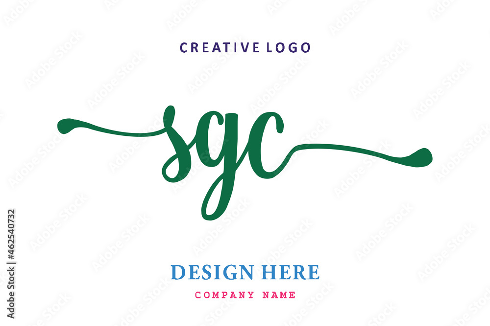 SGC lettering logo is simple, easy to understand and authoritative SGC lettering logo is simple, easy to understand and authoritative