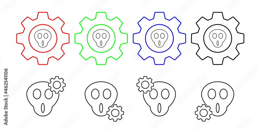 Screaming, emotions vector icon in gear set illustration for ui and ux, website or mobile application Screaming, emotions vector icon in gear set illustration for ui and ux, website or mobile application