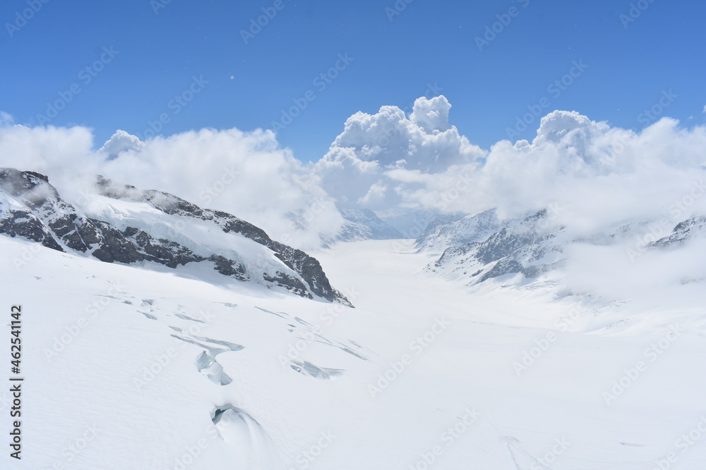 Snowy mountains