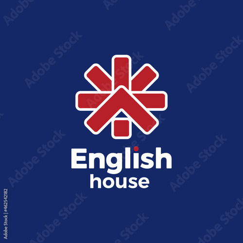 English House for course logo identity