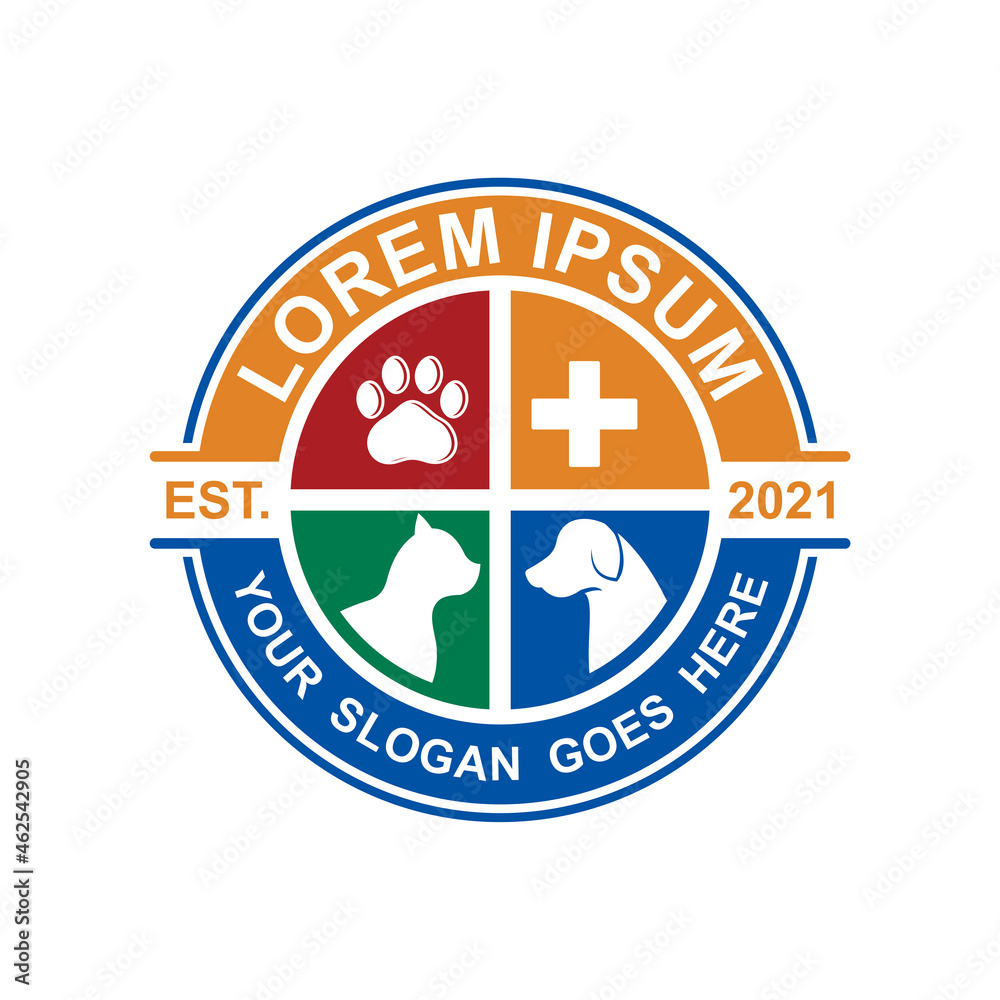 pets care logo , veterinary logo