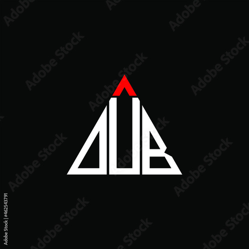 DUB letter logo creative design. DUB unique design, 
OUB letter logo creative design. OUB unique design
