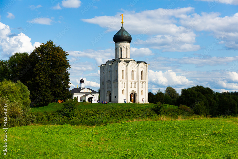 Church of Intercession of Holy Virgin on Nerl River in Bogolyubovo, Suzdalsky District, Vladimir Oblast.