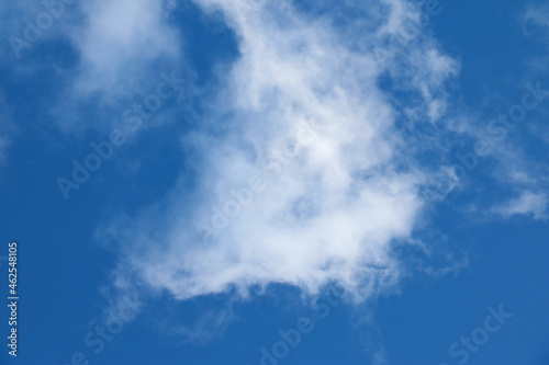 blue sky and clouds