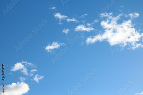 blue sky and clouds