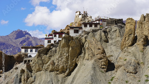 beautiful landscapes of spiti valley ,himachal pradesh ,India