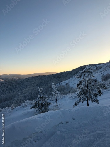 winter mountain landscape © Albert Mukhamedianov