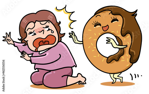 ダイエット中にドーナツの甘い誘惑