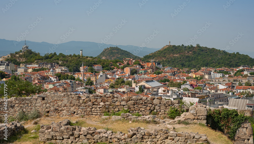 Obraz premium Plovdiv, Bulgaria - a city on three hills