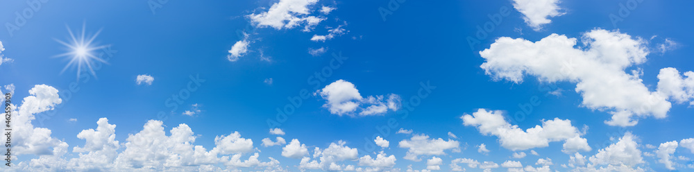 Beautiful panorama blue sky and clouds with daylight natural background. Beautiful panorama blue sky and clouds with daylight natural background.