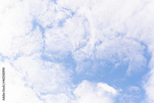 Clouds in the sky as a background for the design. © Luca9257