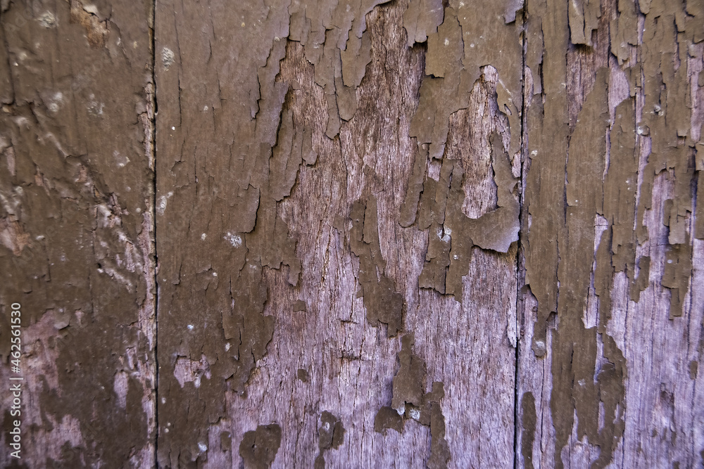 Obraz premium Wall with wooden boards