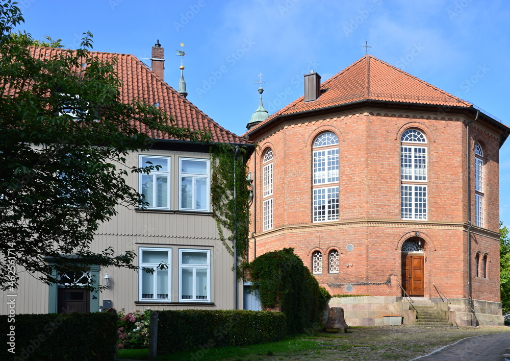Historisches Kloster in der Altstadt von Walsrode, Niedersachsen
