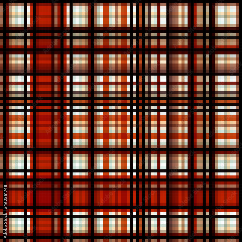 Abstract seamless pattern. Futuristic blur plaid.