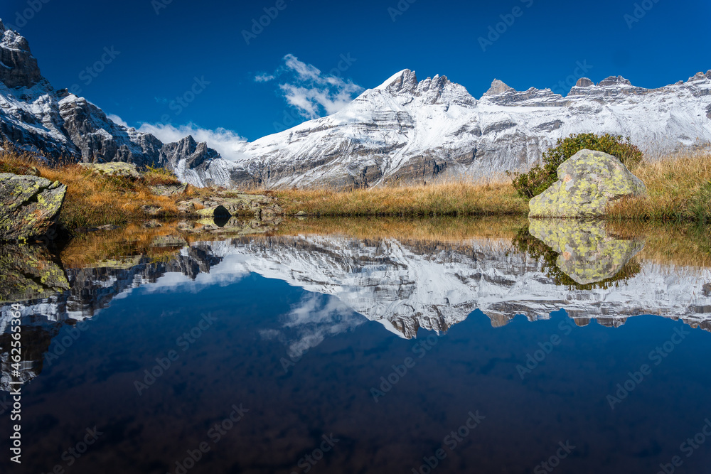 La montagne en réflection