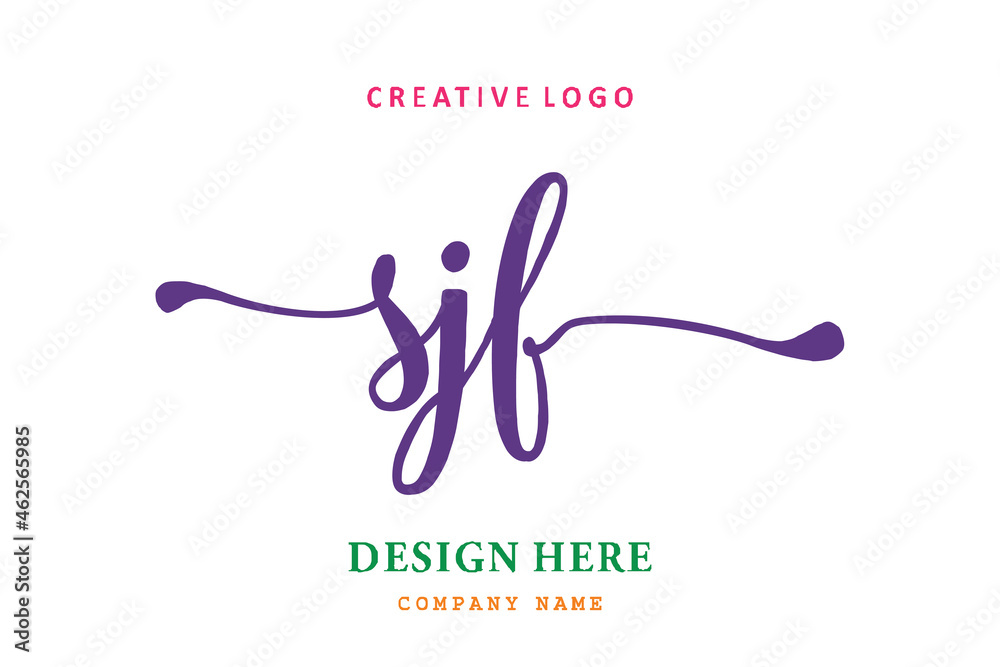 SJF lettering logo is simple, easy to understand and authoritative SJF lettering logo is simple, easy to understand and authoritative