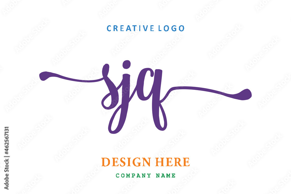 SJQ lettering logo is simple, easy to understand and authoritative SJQ lettering logo is simple, easy to understand and authoritative