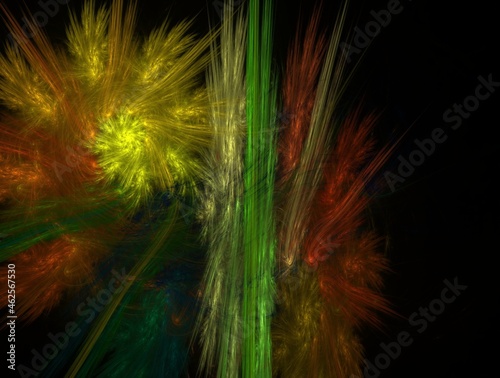 Imaginatory fractal abstract background Image