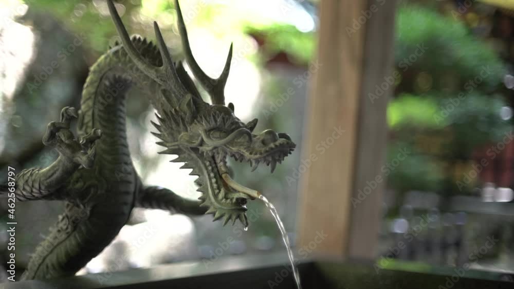 龍の手舎水 龍の手舎水