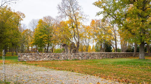 park in autumn