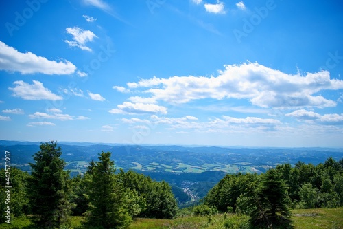 Landscape of Beskydy