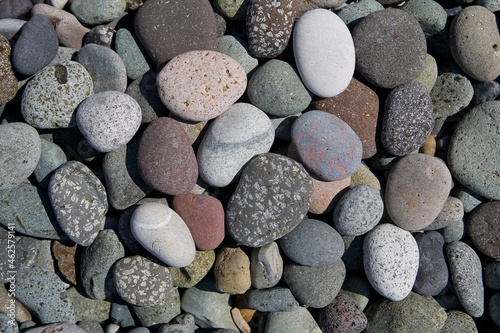 Beautiful stones of the Black Sea beach